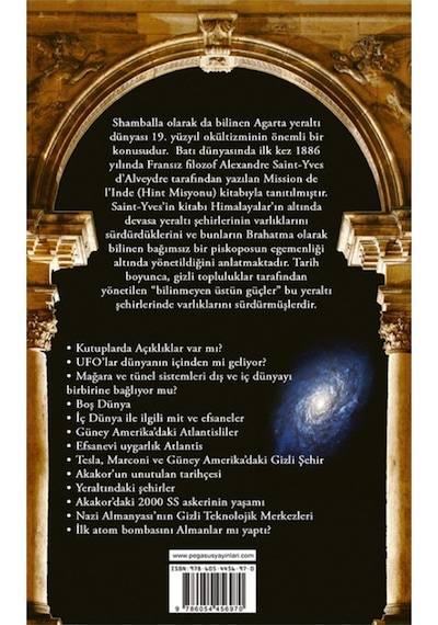 Agarta Ve Yeraltındaki Gizli Uygarlıklar 9786054456970