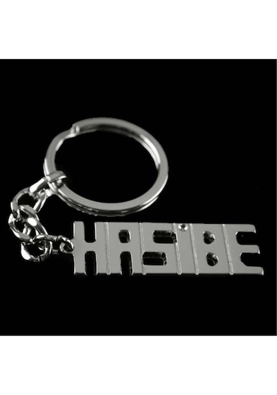 Hasibe - 147 - - Metemıx - İsimli Anahtarlık Çok Renkli