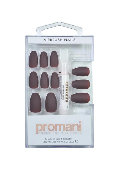 Matte Takma Tırnak Kiti Koyu Bordo Pr-5018