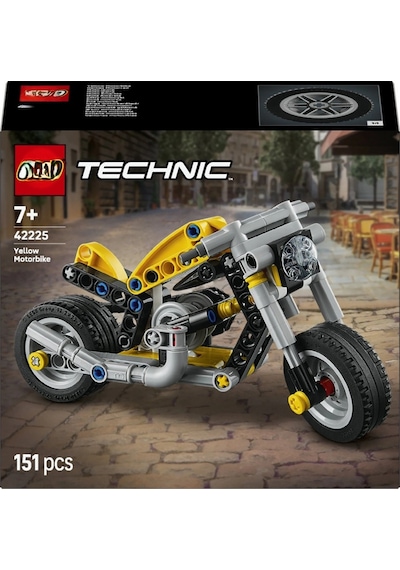 Technic Sarı Motosiklet 42225 Diğer