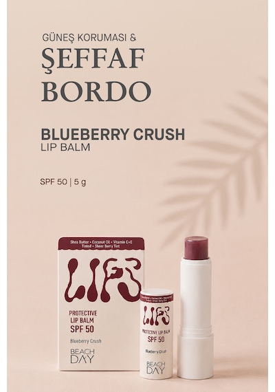 Beach Day Lips Blueberry-crush 50f 5g Dudak Koruyucu Blueberry
