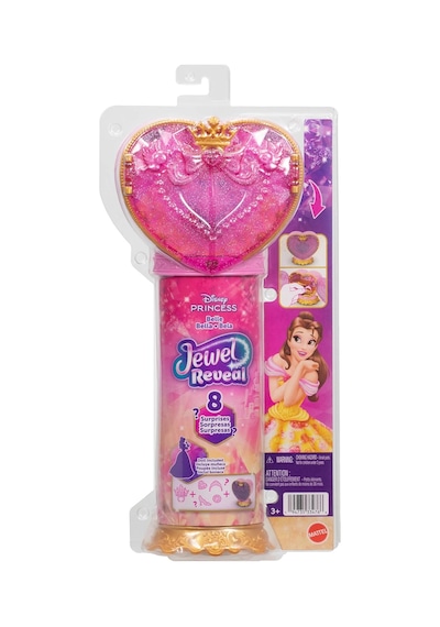 Mattel Filmden İlham Alan Mattel Disney Prensesi Belle Bebek, Aksesuarlar, Kalp Şeklinde Değerli Taş Kutusu İle Çocu Genel Mattel Filmden İlham Alan Mattel Disney Prensesi Belle Bebek, Aksesuarlar, Kalp Şeklinde Değerli Taş Kutusu İle Çocu Genel