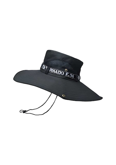Tezzgelsin Unisex Yazlık Geniş Kenarlı Fileli Katlanabilir Safari Outdoor Plaj Şapkası Siyah