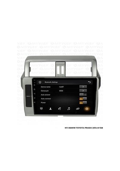 Myway Toyota Prado Android Multimedya Carplay Navigasyon Ekran - 8gb Ram+128 Gb Hdd - Myway Myway Toyota Prado Android Multimedya Carplay Navigasyon Ekran - 8gb Ram+128 Gb Hdd - Myway
