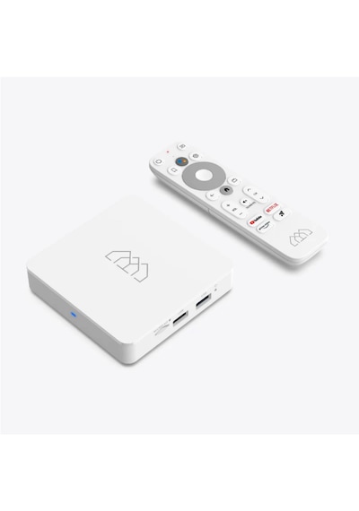 Homatics Box R Lite 4k Tvbox Beyaz Tuner M8 Kumanda İle Birlikte