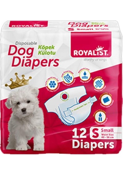 Royalist Köpek Alt Bağlama Bezi S 12'li
