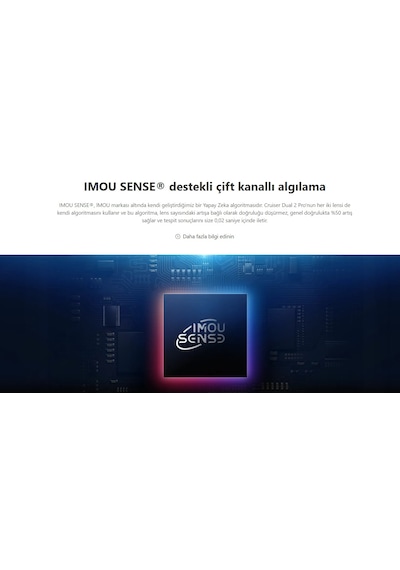 Imou 10mp Dış Ortam Çift Lensli Kablosuz Pt Kamera Cruiser Dual 2 Ipc-s7xep-10m0wed