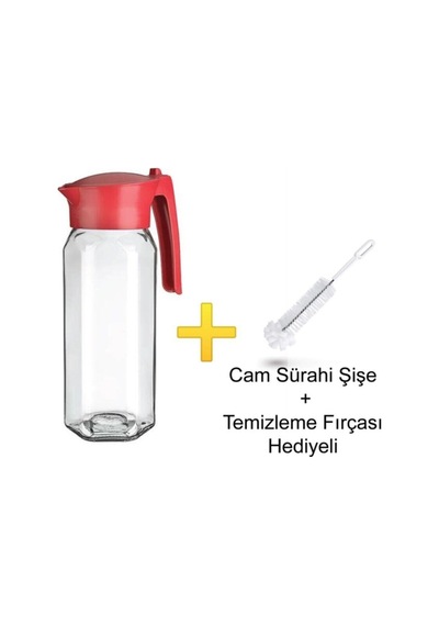Titiz Betty Jug Sürahi 1500 Ml + Şişe Temizleme Fırçası Hediye