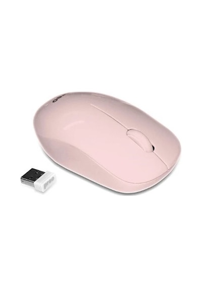 Preo Ergonomik Pastel Kablosuz Sessiz Mouse Pembe M19