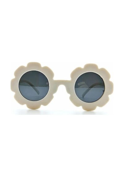 Ers Kids Güneş Gözlüğü Beyaz Papatya Çerçeve Uv 400 Korumalı Ce Belgeli Güneş Gözlüğü Unisex Diğer