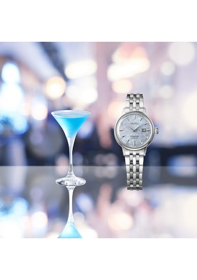 Seiko Presage Sre007j Pırlantalı Otomatik Kadın Kol Saati Metalik
