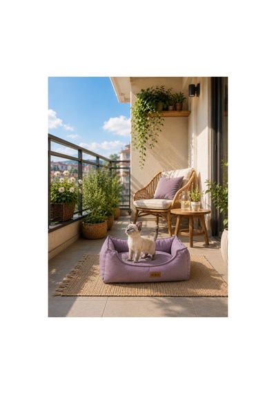 Premium Kedi Ve Köpek Yatağı Kafa Destekli Kaydırmaz Taban Yıkanabilir Fermuarlı Çift Taraflı Minder %100 Boncuk Elyaf Lila 1607705641 Premium Kedi Ve Köpek Yatağı Kafa Destekli Kaydırmaz Taban Yıkanabilir Fermuarlı Çift Taraflı Minder %100 Boncuk Elyaf Lila 1607705641