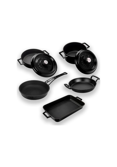 Lava Döküm 5x Trendy Serisi 8 Parça Tencere & Tava Seti 001