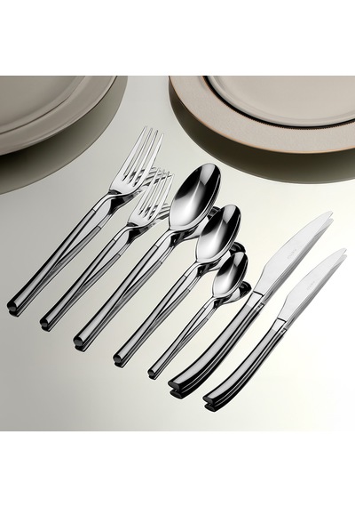 Elegance Saten 12 Kişilik 84 Parça Kutulu Çatal Kaşık Bıçak Takım