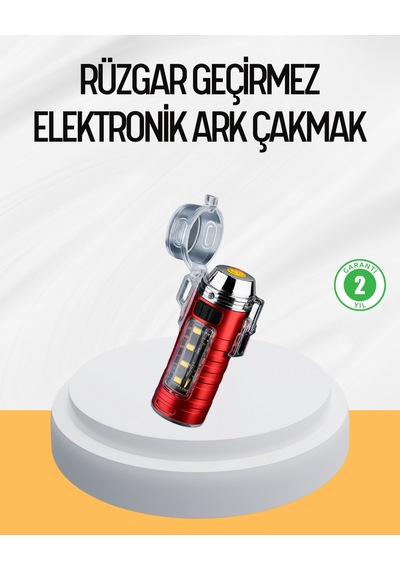 Hnrlıshp Çok Fonksiyonlu Elektrikli Çakmak El Feneri Özellikli