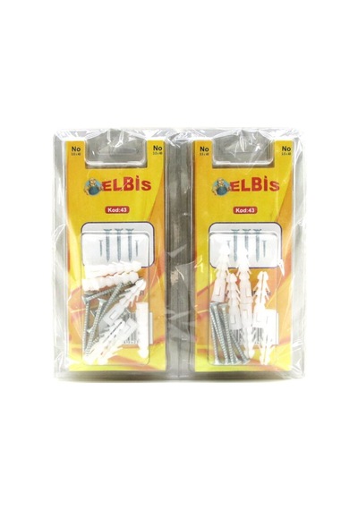 Elbis-43 3.5x40 Dübellı Sunta Vida- 12'li Paket Diğer
