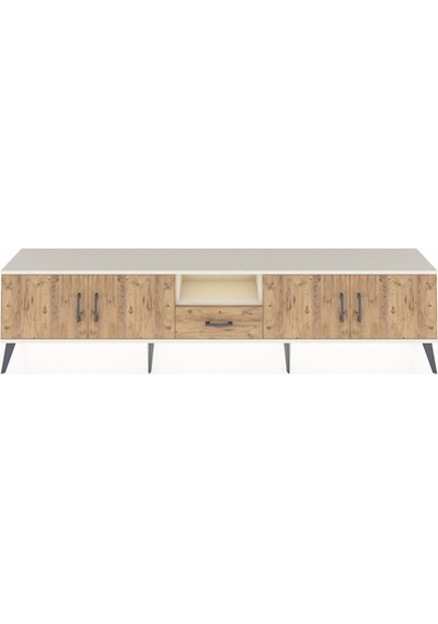 Arges Tv Ünitesi 3 Raflı Tek Çekmeceli 4 Kapaklı 220x30x51 Aytaşı-çam Atlas Çam/atlas Çam - Aytası Arges Tv Ünitesi 3 Raflı Tek Çekmeceli 4 Kapaklı 220x30x51 Aytaşı-çam Atlas Çam/atlas Çam - Aytası