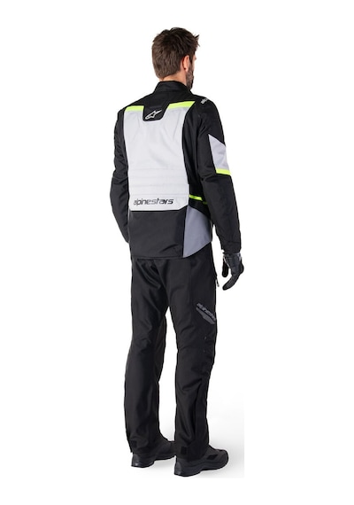 Alpinestars St-1 Wp Korumalı Motosiklet Montu Siyah Gri Sarı