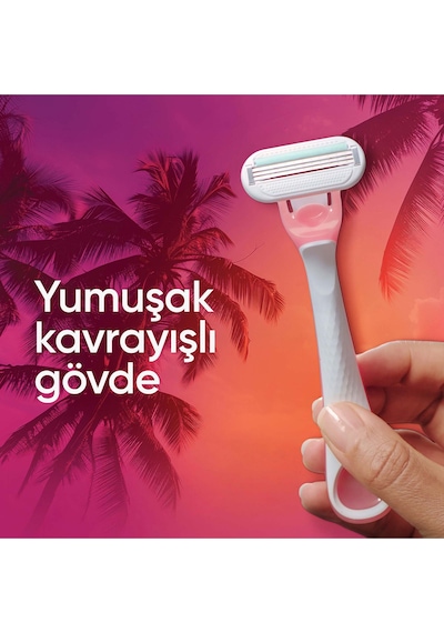 Gillette Venus Smooth Miami 3'lü