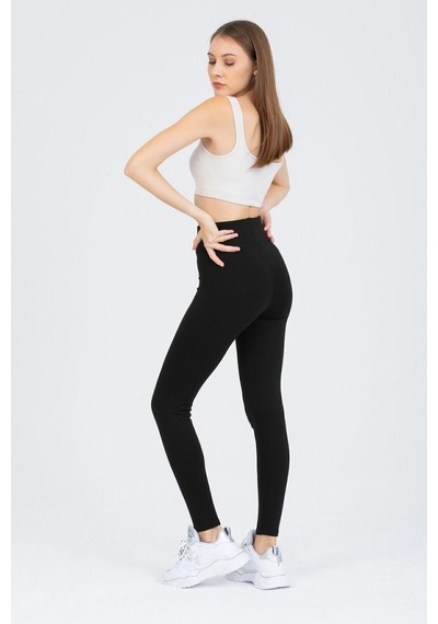 Bonbonetti Chocolate Baby & Kids Kadın Siyah Yüksek Bel Toparlayıcı Çelik Interlok Düz Spor Tayt Pantolon SiYAH Bonbonetti Chocolate Baby & Kids Kadın Siyah Yüksek Bel Toparlayıcı Çelik Interlok Düz Spor Tayt Pantolon SiYAH