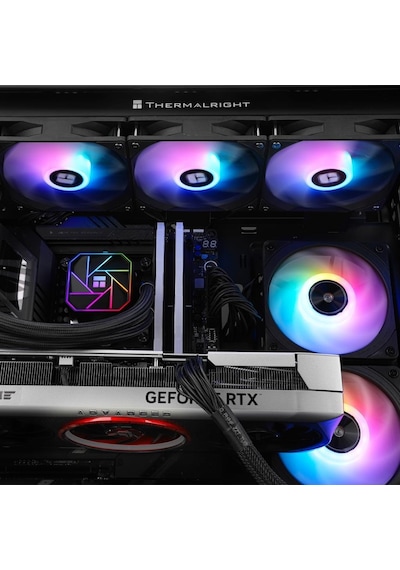 Thermalright Aqua Elite 360 Argb V3 Siyah 360mm Sıvı İşlemci Soğutucu