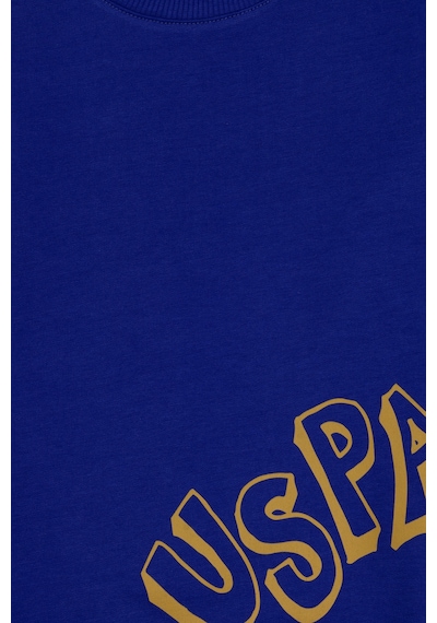 U.S. Polo Assn. Erkek Çocuk Mor Bisiklet Yaka Basic Sweatshirt 50313979-VR038 U.S. Polo Assn. Erkek Çocuk Mor Bisiklet Yaka Basic Sweatshirt 50313979-VR038