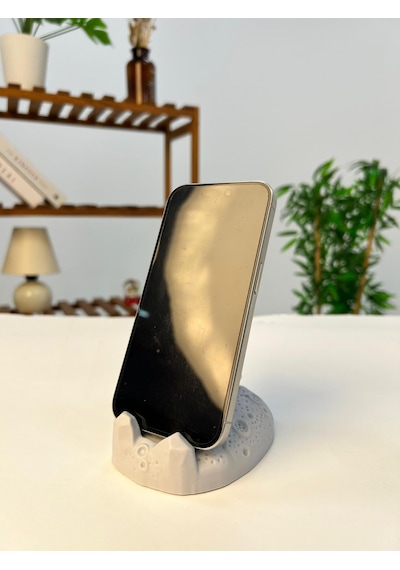 Favora Gri Astronot Telefon Tutacağı Model B