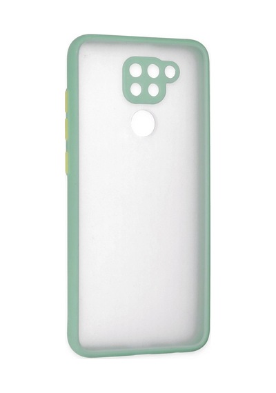 Newface - 987 - Xiaomi Redmi Note 9 Kılıf Montreal Silikon Kapak - Matxzngz - - Turkuaz