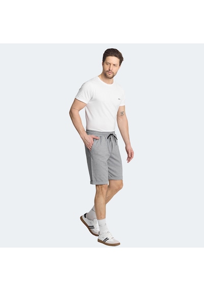 Slazenger NOVA Erkek Cepli Koyu Gri Şort