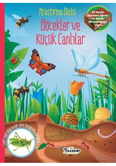 Böcekler-Küçük Canlılar Araştırma Dizisi Teleskop Popüler Bilim