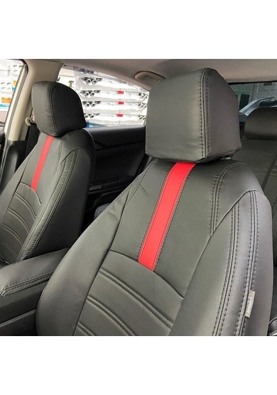 Honda Civic Araca Özel Deri Oto Koltuk Kılıfı (500694399)