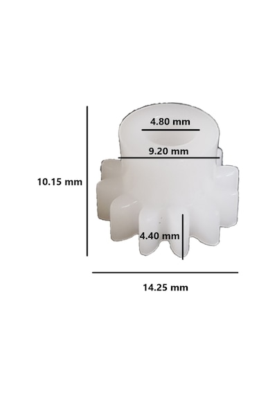 Homend Uyumlu Functionall 2842h Blender Hazne Kapağı Küçük Mil Dişlisi