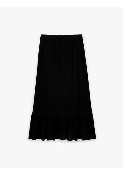 Koton Midi Siyah Kadın Etek 6sak70014ew Siyah