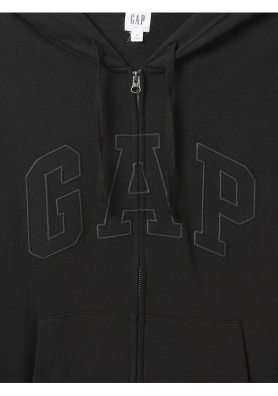 Gap V-frch Ft Heritage Logo Fz Erkek Sweatshirt-7988 Siyah