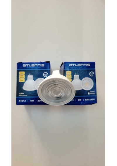 6 Watt Mr16 İğne Bacaklı Led Spot Ampulü Beyaz Işık 10 Lu Paket