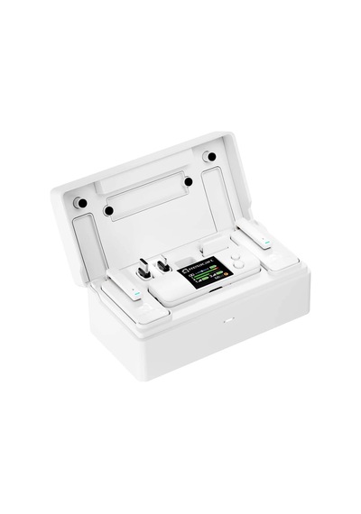 Mi3 White Çift Kanallı Mini Wireless/kablosuz Mikrofon Sistemi İos Android Dslr Slr Ve Video Kameralar İle Uyumludur
