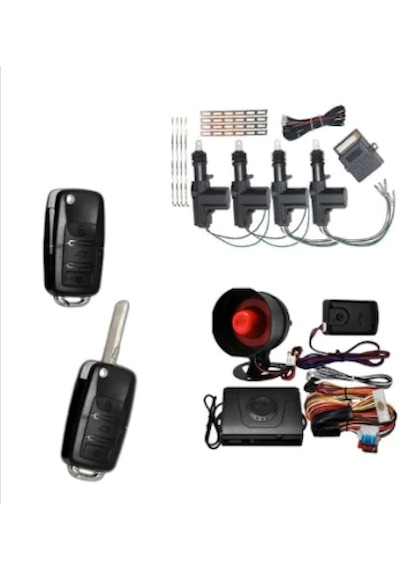 Sustalı Alarm+Merkezi Kilit Sistemi 12V N11.63