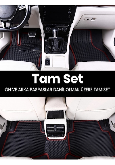 Volvo Xc60 2017-2020 Uyumlu Eva Paspas Tam Set Oto Paspas,araca Özel,tam Koruma,kolay Temizlik 446