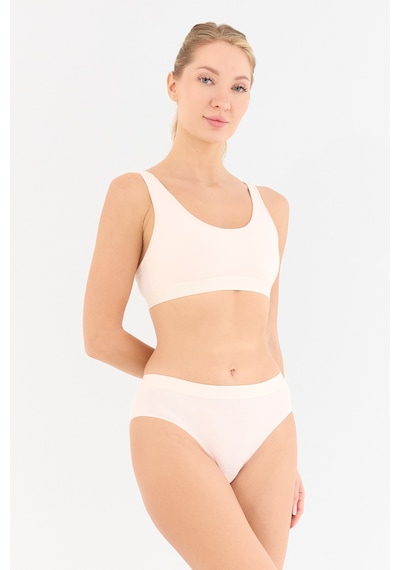 Naphor Touch Pudra Yüksek Bel Slip Külot