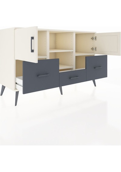 Hyperion Konsol 4 Raflı 3 Çekmeceli 3 Kapaklı 132x44x83 Aytaşı-aytaşı/antrasit Aytaşı/antrasit Hyperion Konsol 4 Raflı 3 Çekmeceli 3 Kapaklı 132x44x83 Aytaşı-aytaşı/antrasit Aytaşı/antrasit