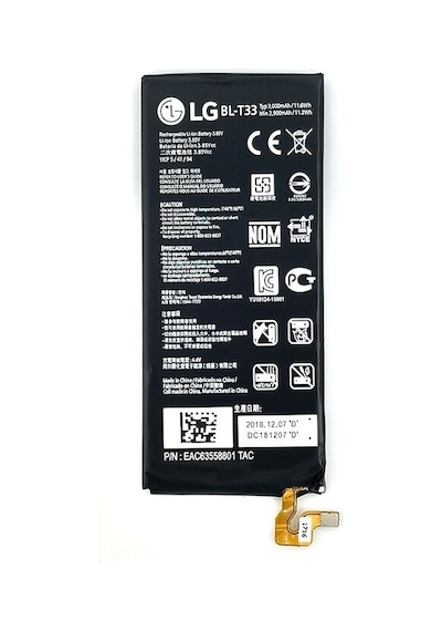 LG Uyumlu Q6 M700A Bl-T33 Batarya Pil 3000 Mah