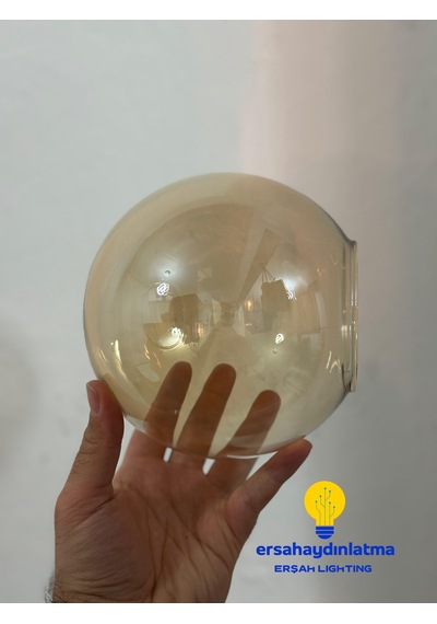Glob Avize Camı Bal Renk 15 Lik