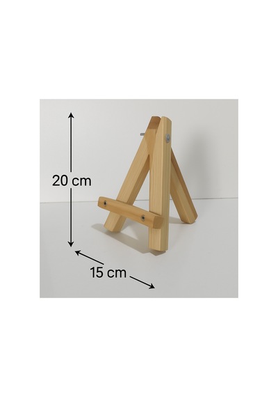Mini Stand Masa Üstü Telefon Tutucu Ve Seahşaprgileme Ayağı Doğal Renk - 730953566 Doğal Renk