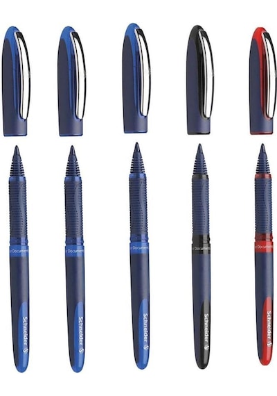 Schneider One Business 0.6 Mm Roller İmza Kalemi 3 Mavi 1 Siyah 1