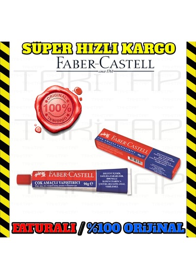 Faber Castell 90Gr Sıvı Yapıştırıcı Çok Amaçlı Yapıştırıcı 1 Adet