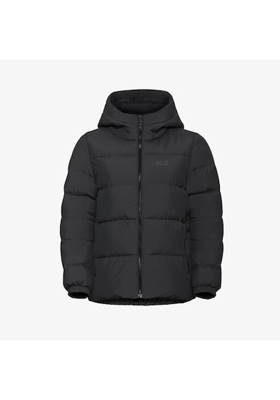 Jack Wolfskin Frozen Palace Kadın Siyah Ceket A65097 Çok Renkli