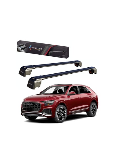 Toyota Verso Ar20 2009-2018 Trx1 Carrier Kilitli Ara Atkı Taşıyıcı Tavan Barı Gri