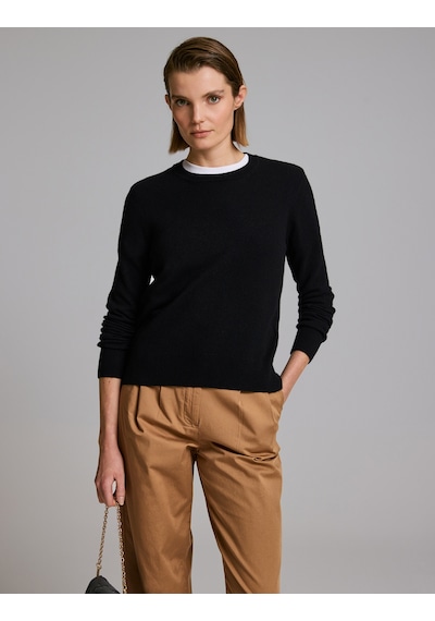Pierre Cardin Siyah Regular Fit Kazak 50331420-vr046