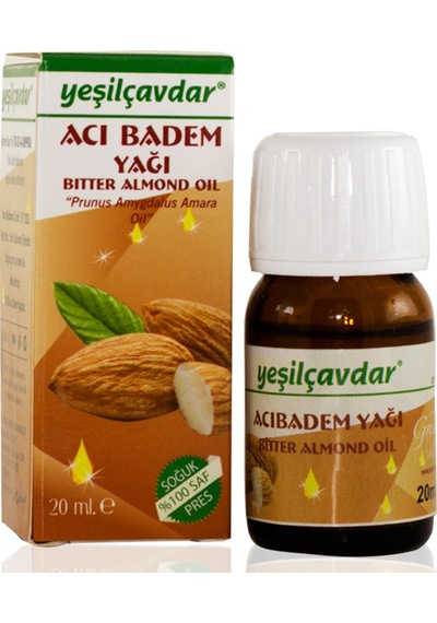 Yeşilçavdar Acı Badem Yağı 20 ML