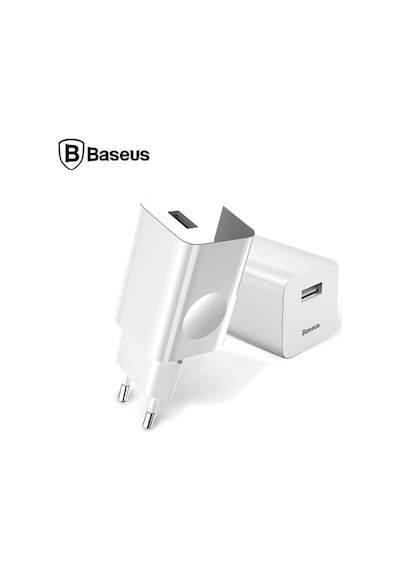 More Tr Baseus Ccall-Bx02 20W Hızlı Şarj Aleti Şarj Başlık Adept-Beyaz